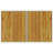 Dakota Fields Patio Table With Wooden Top 43.3"X26.8"X27.6" Poly Rattan-420705744