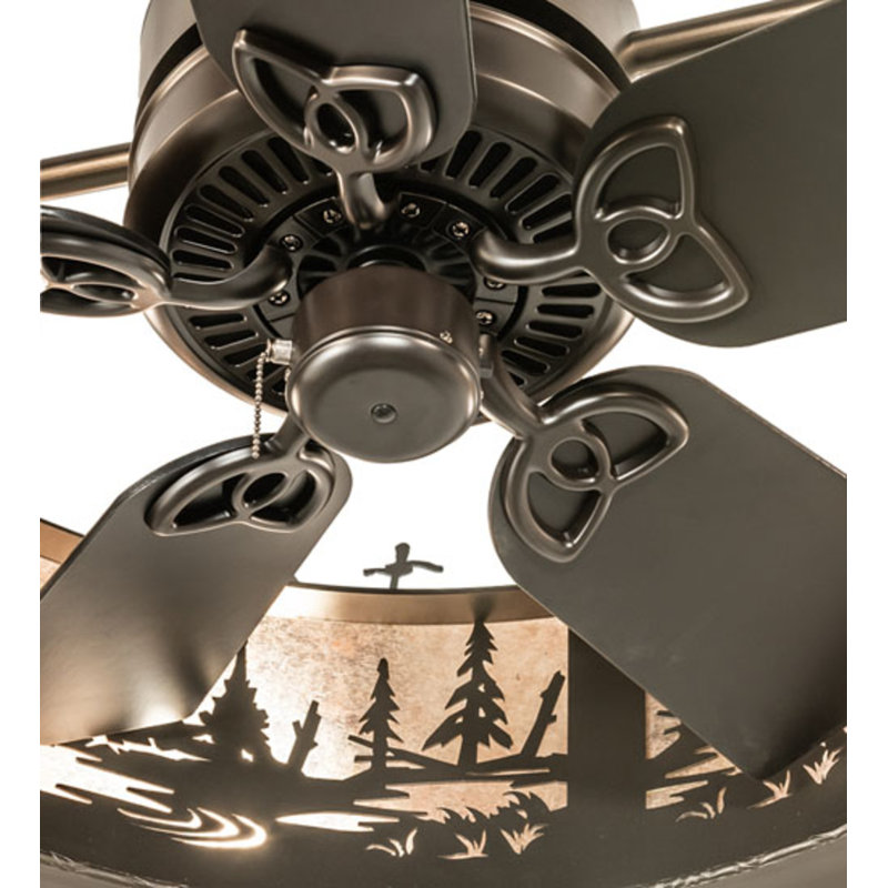 Tall Pines Downrod Ceiling Fan