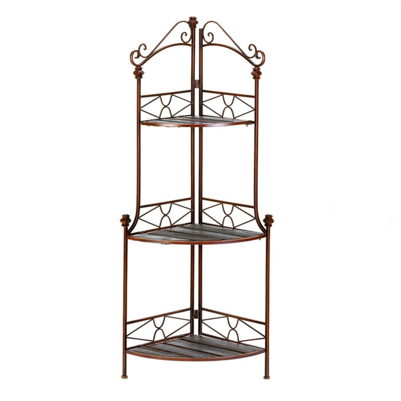 RUSTIC CORNER BAKER’S RACK