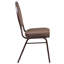 Chaise de banquet empilable Boston Teardrop