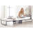 Inspire Upholstered Folding Bed with Mattress