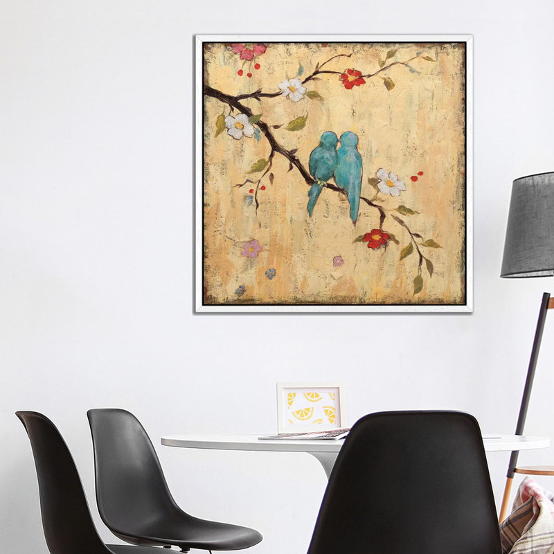 Katy Frances - Print on Canvas, Classic Wood Framed, 45.72 cm H x 45.72 cm W x 4.445 cm W