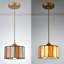 Luminaire suspendu en verre coloré Tiffany-118811014-118811015