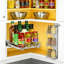 Pull-Out Spice Rack Organizer For Kitchen Cabinets - Heavy-Duty Slide-Out Drawer With  2 Ball Bearing System - Easy Mount Installation