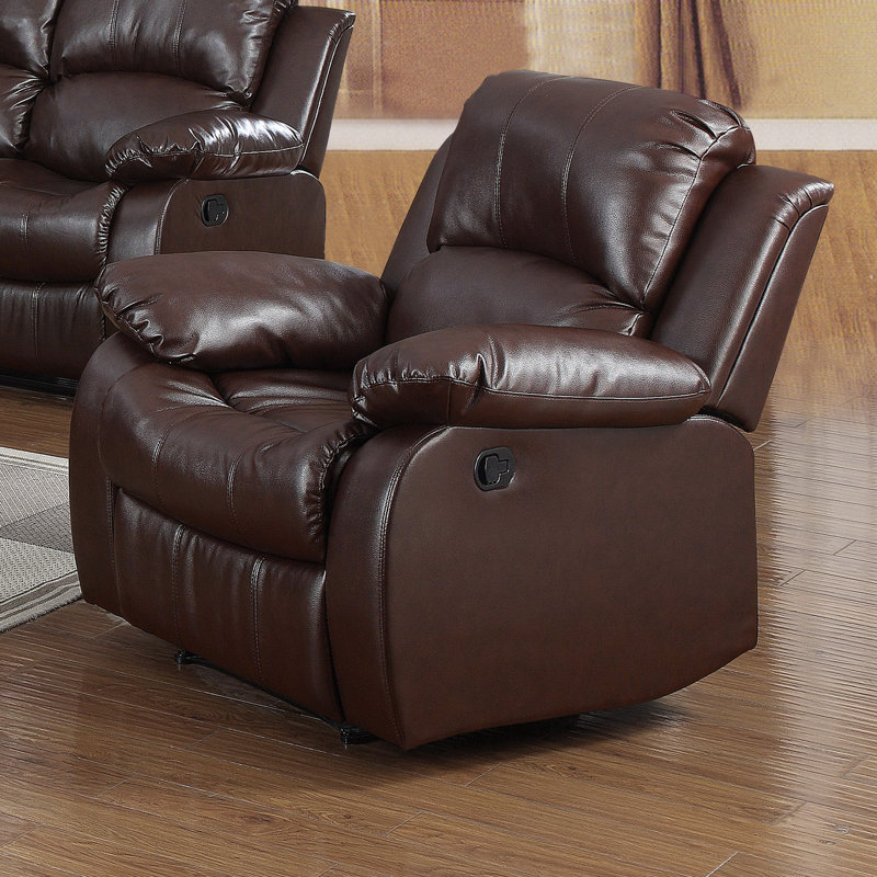 Cornwall 102cm Wide Faux Leather Standard Recliner