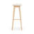 Beryl Upholstered Bar Height Stool (30in) - 4 pack, Blonde/Sesame PU Leather-1820802773-1820802776-1820802775