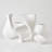 Serenity Vase-Matte White