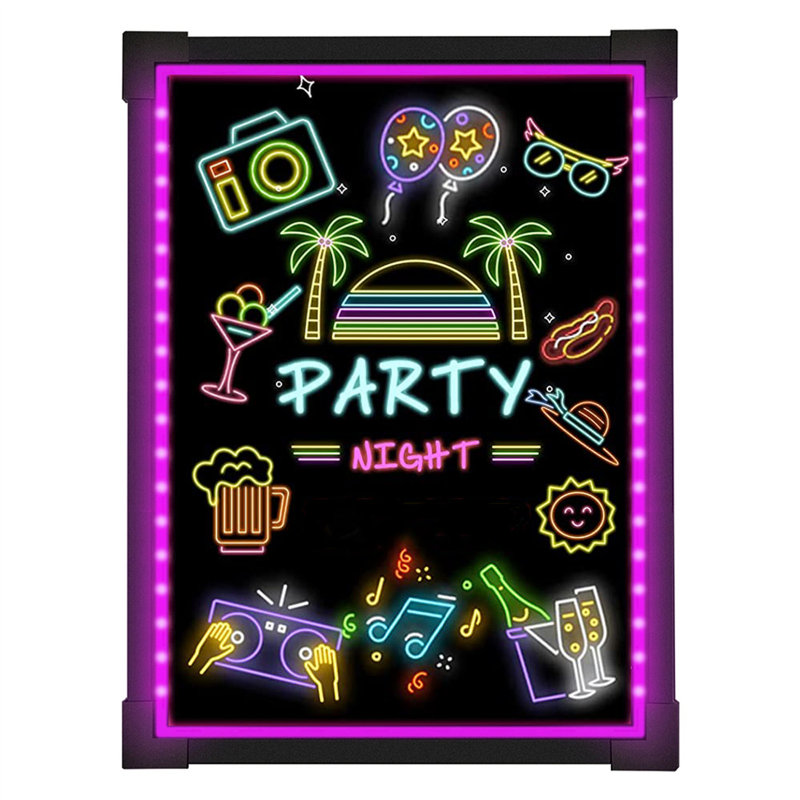 Wall Glass Small - 2' - 4' Framed Chalkboard: Chalkboard wall art