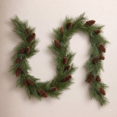 69'' in. Faux Pine Garland