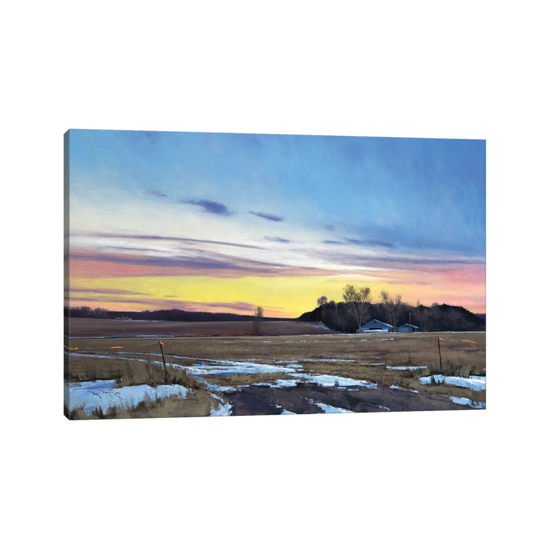 St Croix Valley Sunset by Ben Bauer - Wrapped Canvas Print, 20.32 cm H x 30.48 cm W