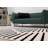 Fresno Modern Black White Striped Area Rug-102210975
