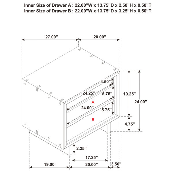 Dimensions du produit