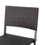 Chaise pliante en osier pour l'extérieur