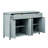 Versatile Fluted Storage Cabinet with Adjustable Shelves and Large Capacity Perfect for Modern and Functional Home Decor-717042945