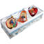 Holiday Splendor 3.5'' Handmade Glass Hanging Figurine Ornament
