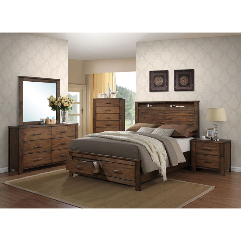 Devi Merrilee Storage Bed