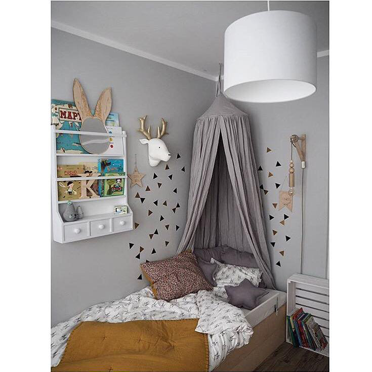 Hussey 1 - Light White Drum Pendant, Grey