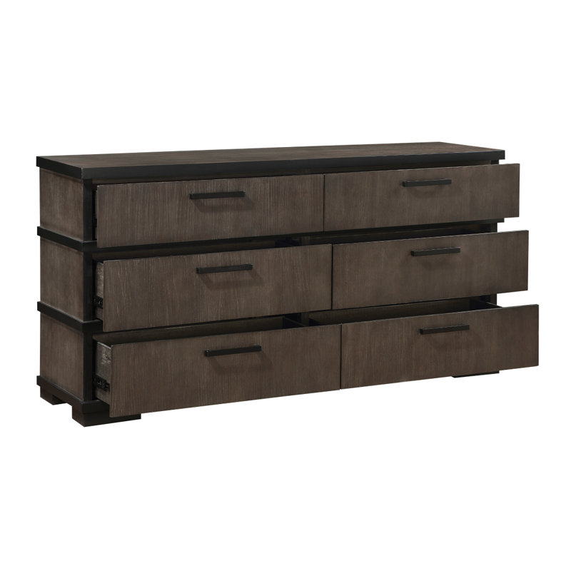 Hardrick 6 Drawer Dresser