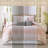 Clarion Pink 7 Piece Chic Striped Comforter Set-1729148349-1729148337
