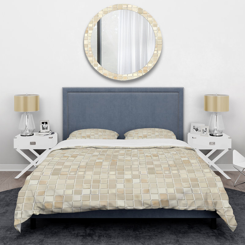 Ensemble de housse de couette Modern, Housse de couette pour grand lit et 2 taies décor
