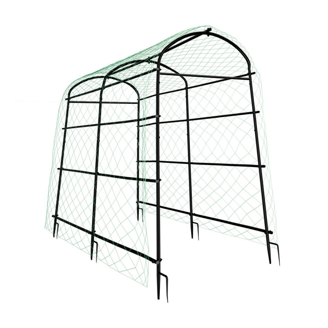 222cm H x 120cm W Iron Arched Trellis