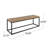 JECO INDUSTRIAL WOOD AND METAL BENCH-2052428378