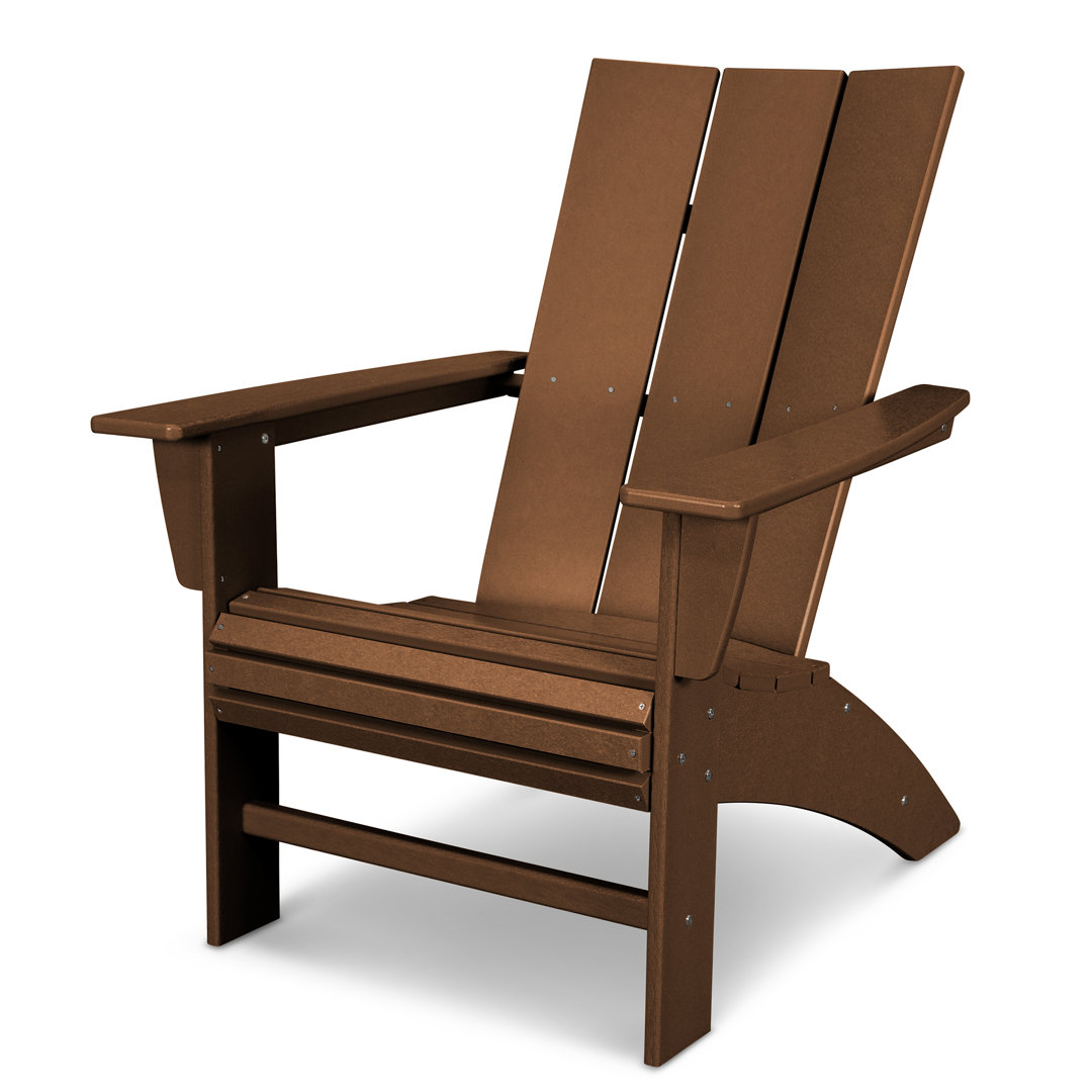 POLYWOOD Modern Curveback Adirondack Chair POLYWOOD® 