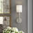 Eastbourne 1-Light Dimmable Steel Wallchiere-320272706