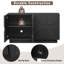 Grand buffet à 4 portes avec rangement-123954544