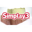Banc de jeu de sable et d'eau Simplay3, table d'activités 2-en-1