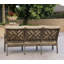 Ensemble de conversation de patio 4 pièces Amareya, table basse 43 po x 21 po et coussins