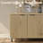 Lizabeta 66" Reeded 4-Door Sideboard with Adjustable Shelf-662840286