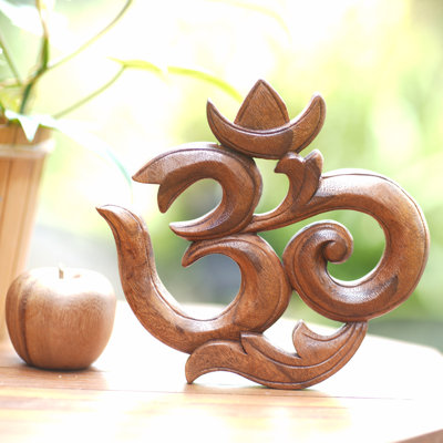 Handmade Traditional Abstract Wall Decor on Solid Wood