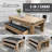 Hampton 3-in-1 Combination Table Includes Billiards, Table Tennis, & Dining Table-93633285