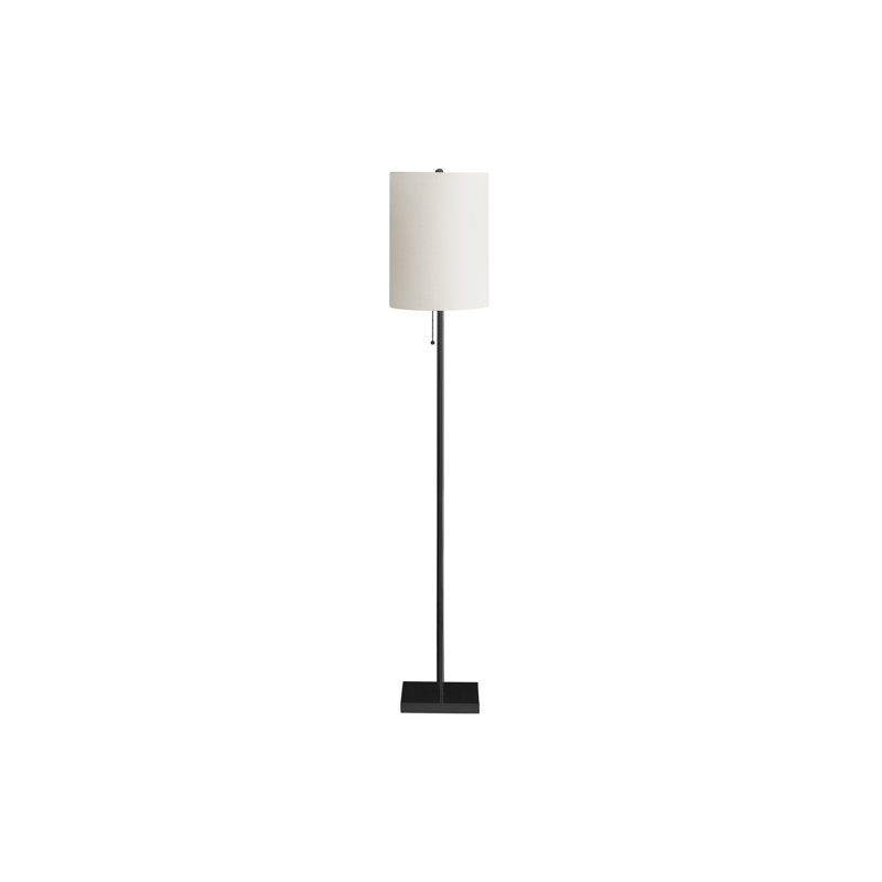 Lighting, Brass Metal, Ivory / Cream Shade, Contemporary, Black