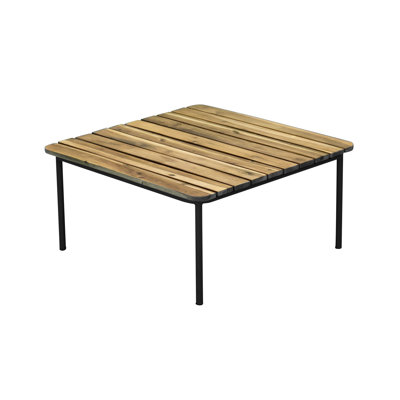 Yashvi Square Metal Outdoor Coffee Table , 65.5cm cm W 64.5cm cm D