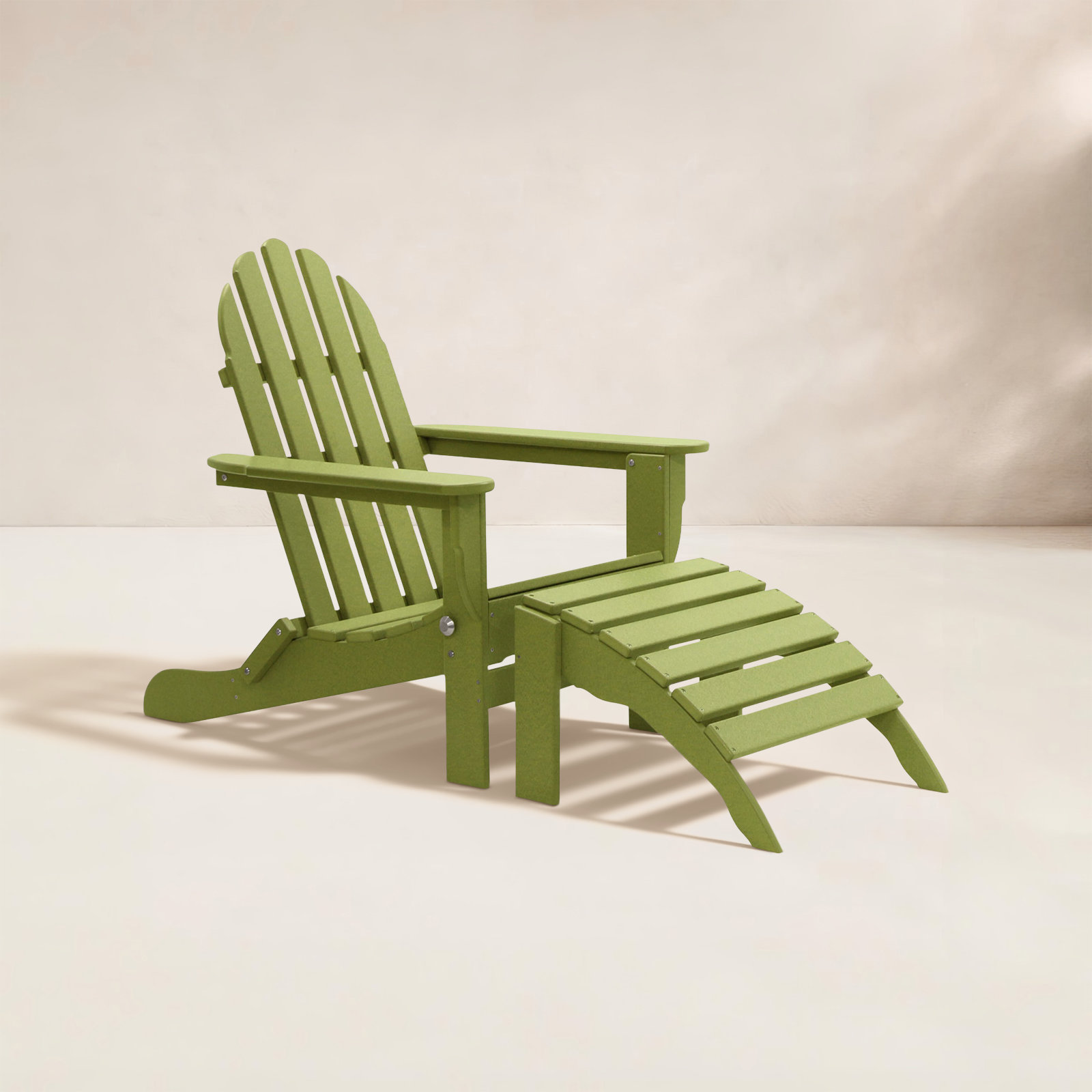 Leighton Adirondack Chair, Lime Green