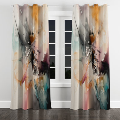 Irick - Modern Velvet Blackout Grommet Curtain - 1 panel