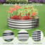 Boîtes à fleurs galvanisées d'extérieur Coalton-994986580-994986582