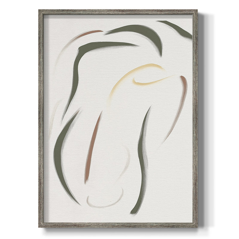 ABSTRACT Series DCCCX Framed Print - Solid Wood, 11" H x 9" W