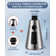 3-Function Sprayer Pull Down Kitchen Faucet Spray Head Replacement With 9-Adapter Kit