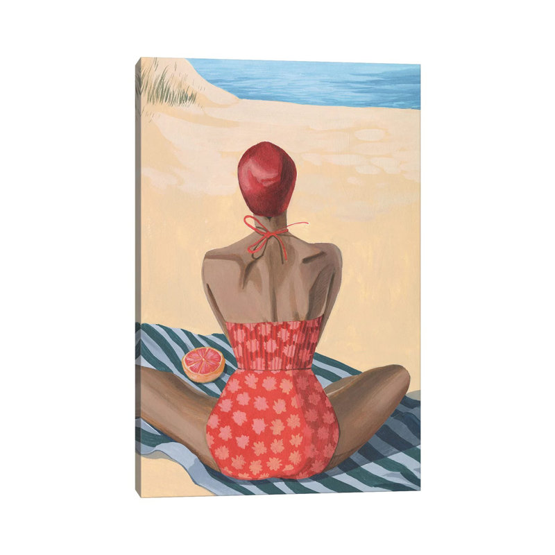 Pomello Beach II by Grace Popp - Wrapped Canvas Gallery-Wrapped Canvas Giclée, 66.04 cm H x 45.72 cm W
