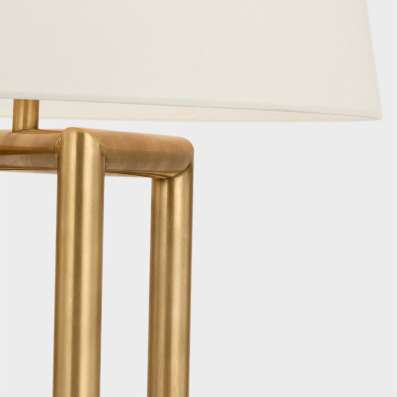 Concorde Table Lamp, Hand-Rubbed Antique Brass