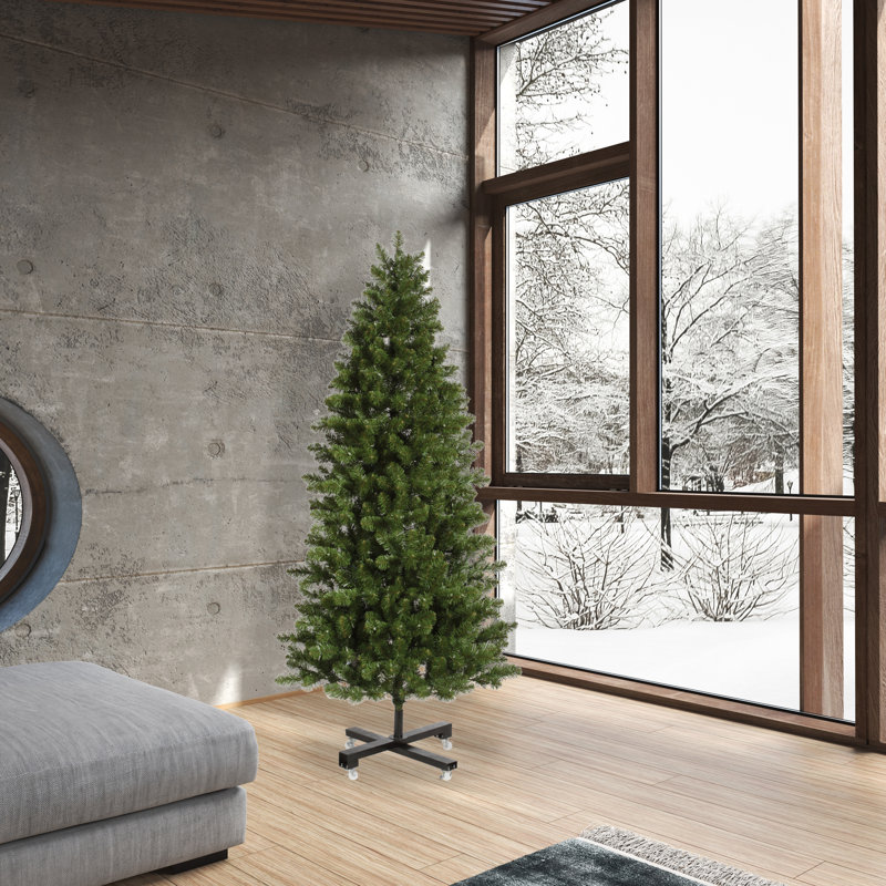 Teton Artificial Fir Christmas Tree, 6.5' H, Not Pre-Lit
