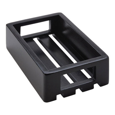 Caisse en bois espresso 10 1/8 po x 6 1/2 po x 2 1/2 po Upton Collection American Metalcraft 826A7EDC357F4F65B0BA7A376F538F68