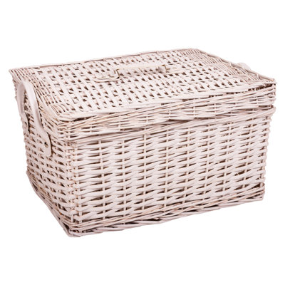Wicker 2 Piece Basket Set