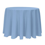 Solid Color Round Tablecloth
