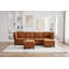 Canapé modulaire modulaire, canapé convertible 6 places, canapé modulaire en U avec repose-pieds avec rangement-1002103049