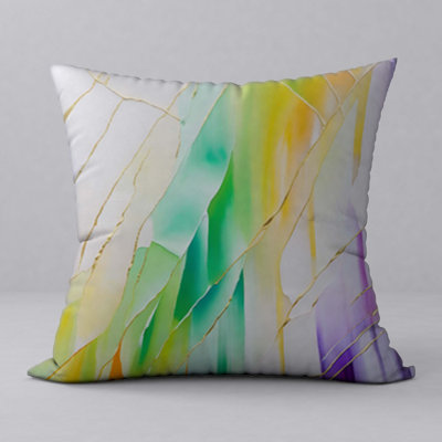 Oreiller New ManosMorenas, caractère et motifs vibrants / taille 22 po x 22 po