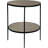 Anna Mirrored Glass Top End Table